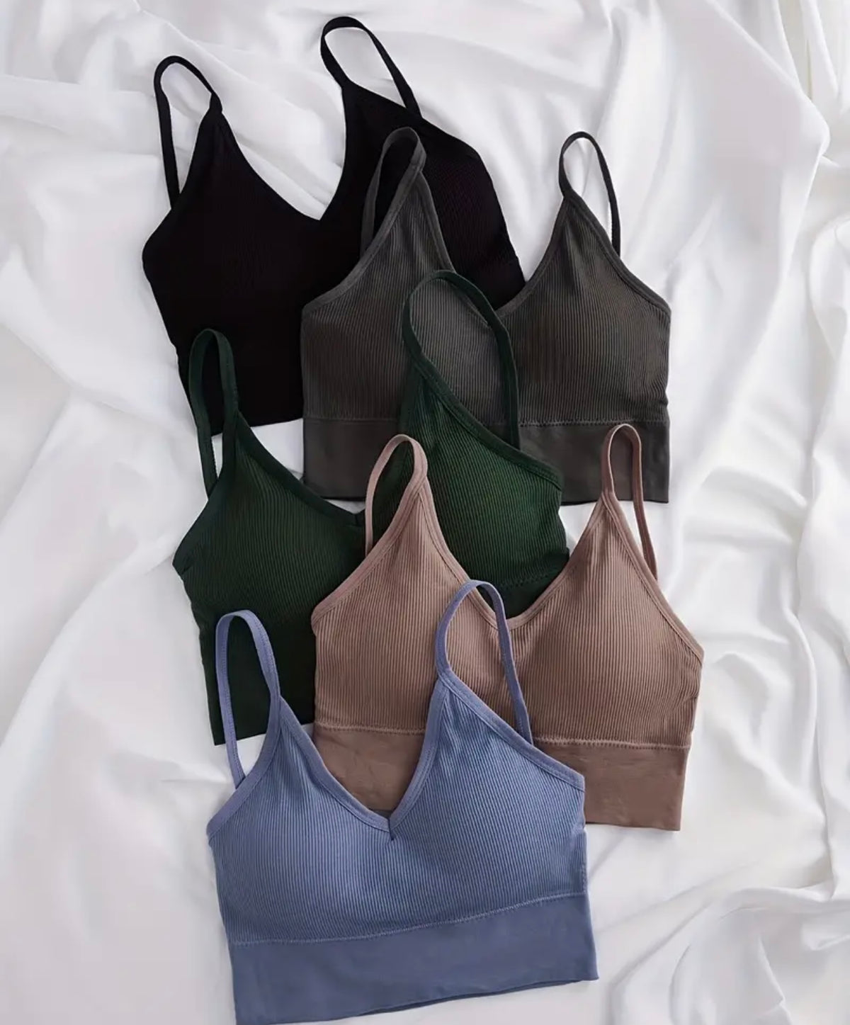 Crop top deportivo importado con copa removible