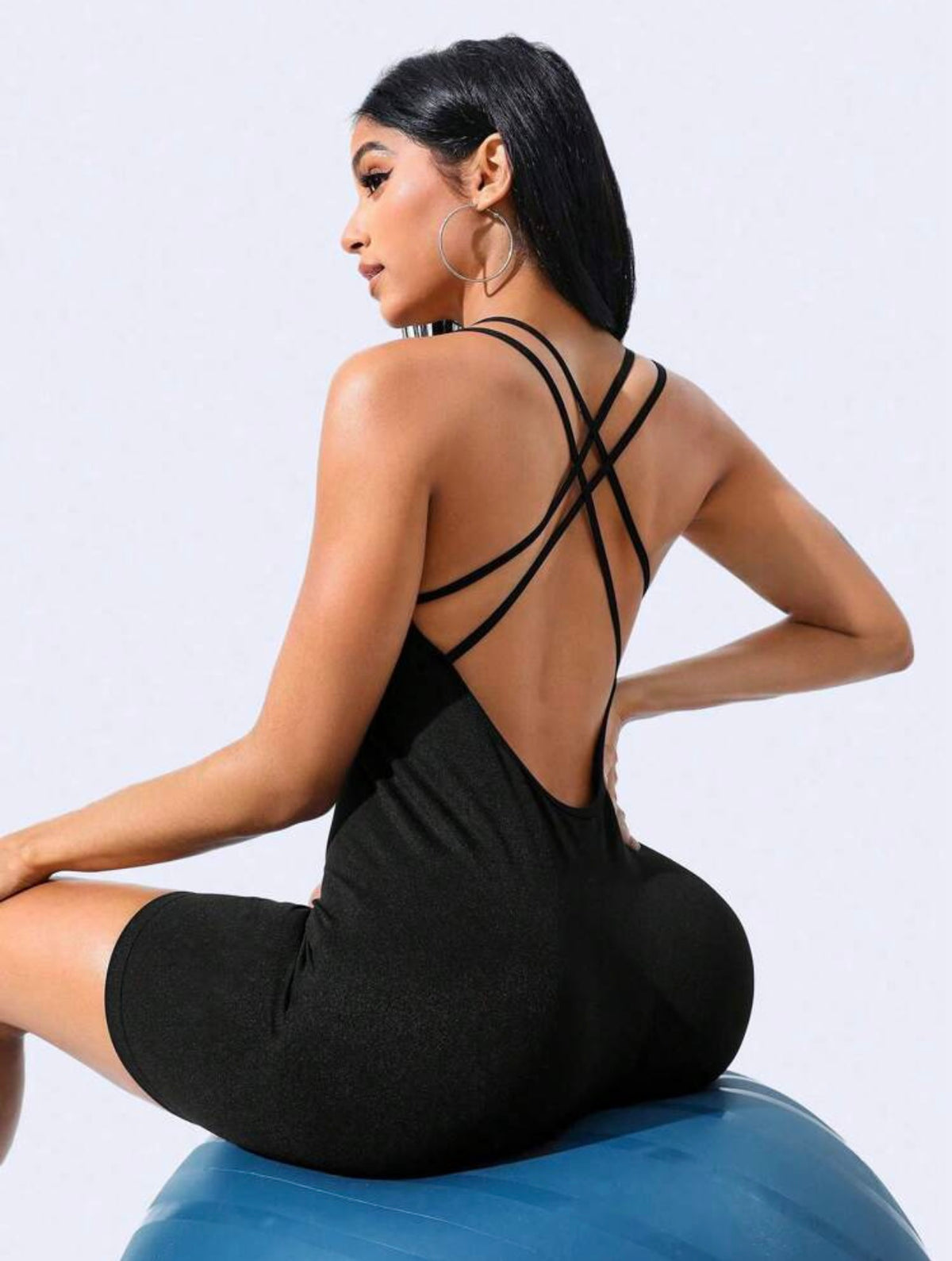 Enterizo deportivo importado con efecto push up