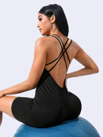 Enterizo deportivo importado con efecto push up