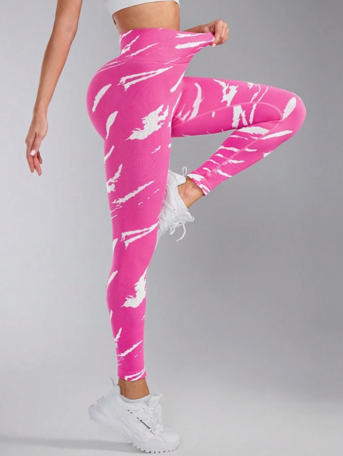 LEGGINS SEAMLESS CON CONTROL DE ABDOMEN PUSH UP