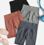 Biker deportivos de tie dye con control de abdomen