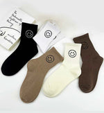 Medias de cara feliz