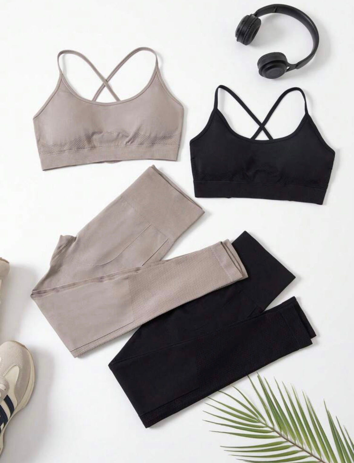 Set deportivo importado control de abdomen y efecto push up