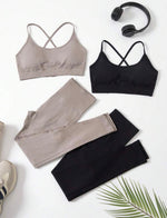 Set deportivo importado control de abdomen y efecto push up