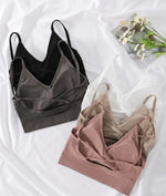 Crop top deportivo importado con copa removible