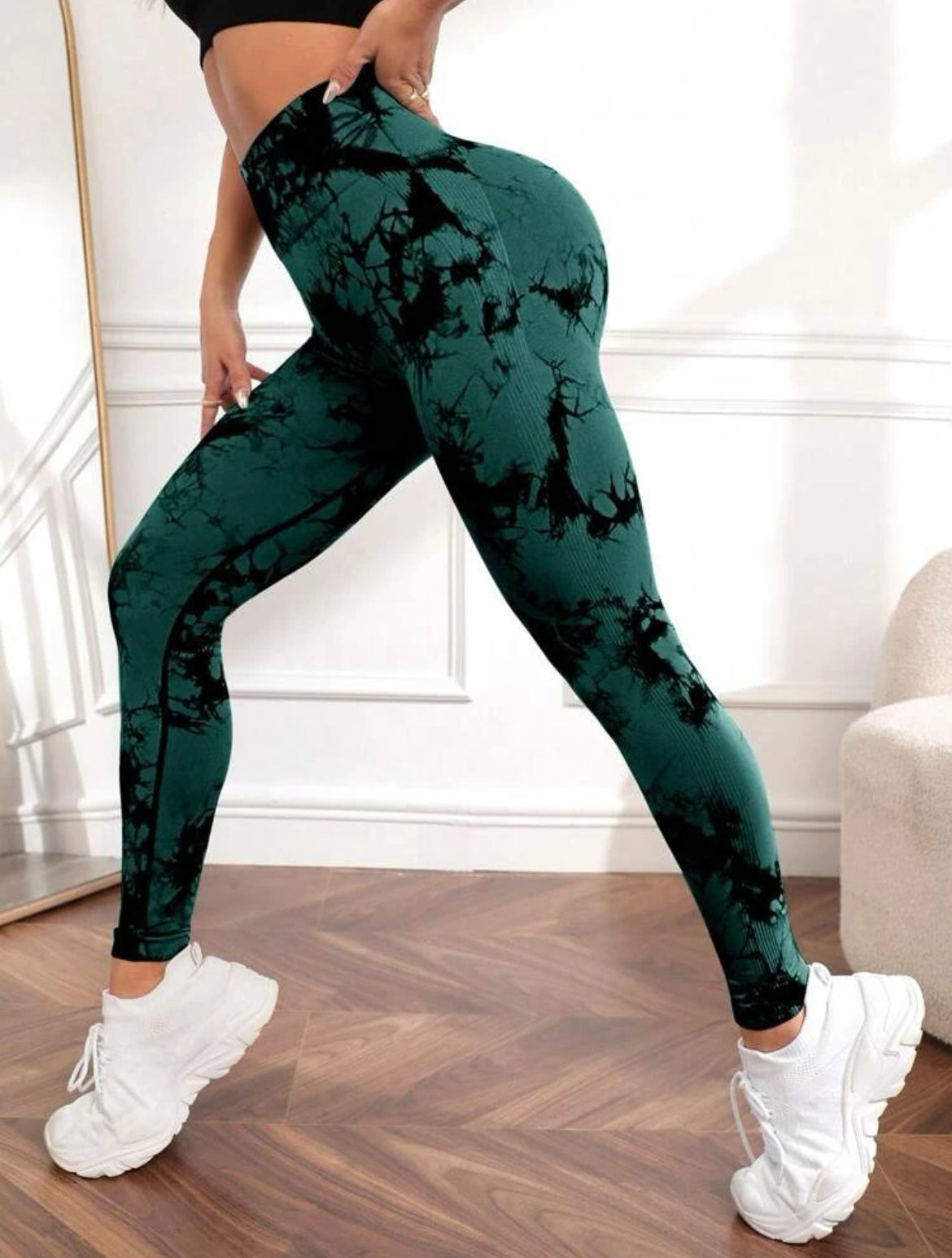 Leggings deportivo importado control de abdomen y push up