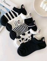 Medias tobilleras vaquita