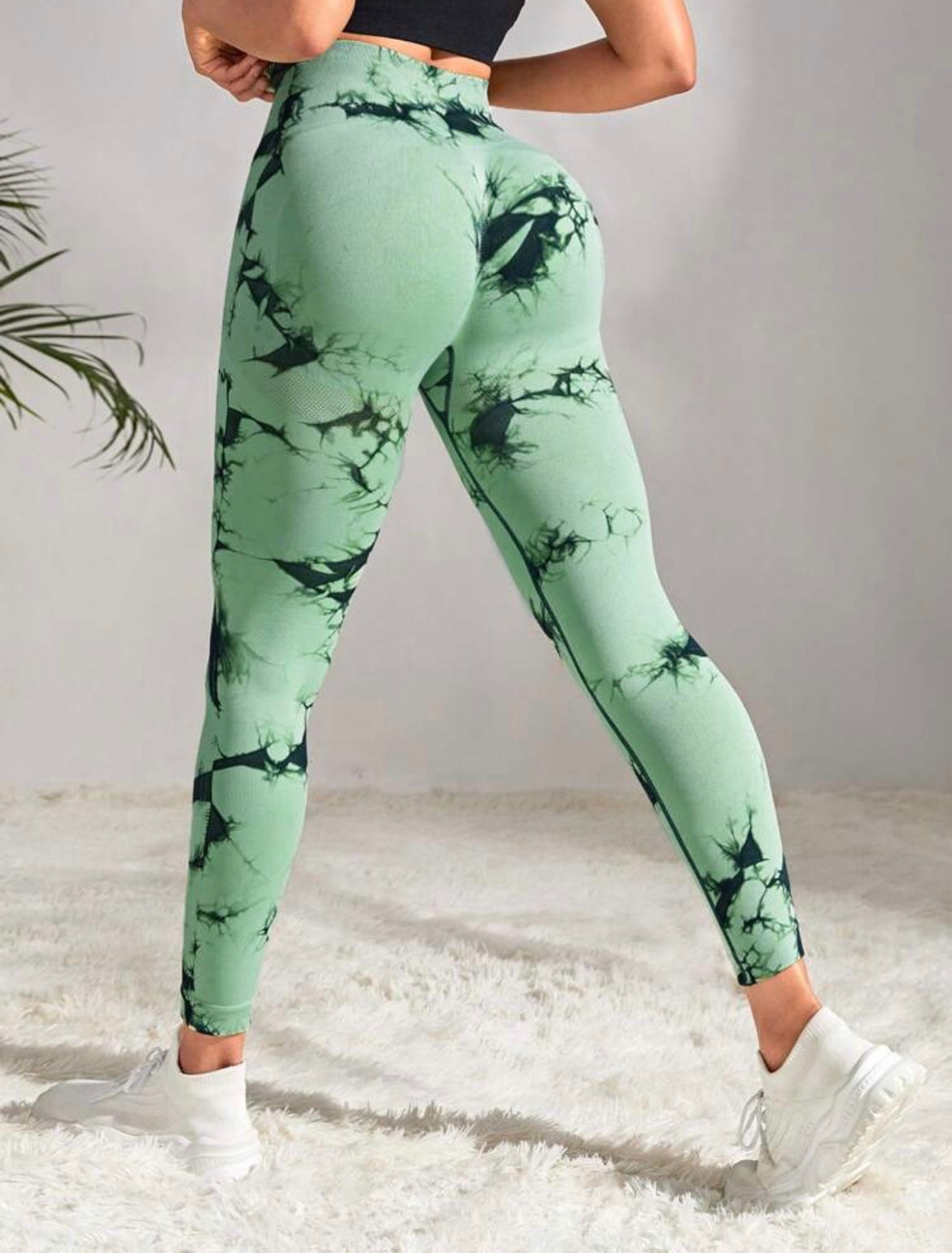 Leggings deportivo importado control de abdomen y push up