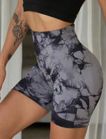 Shorts deportivos con control de abdomen y efecto push up