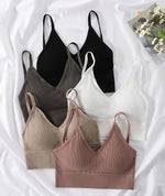 Crop top deportivo importado con copa removible