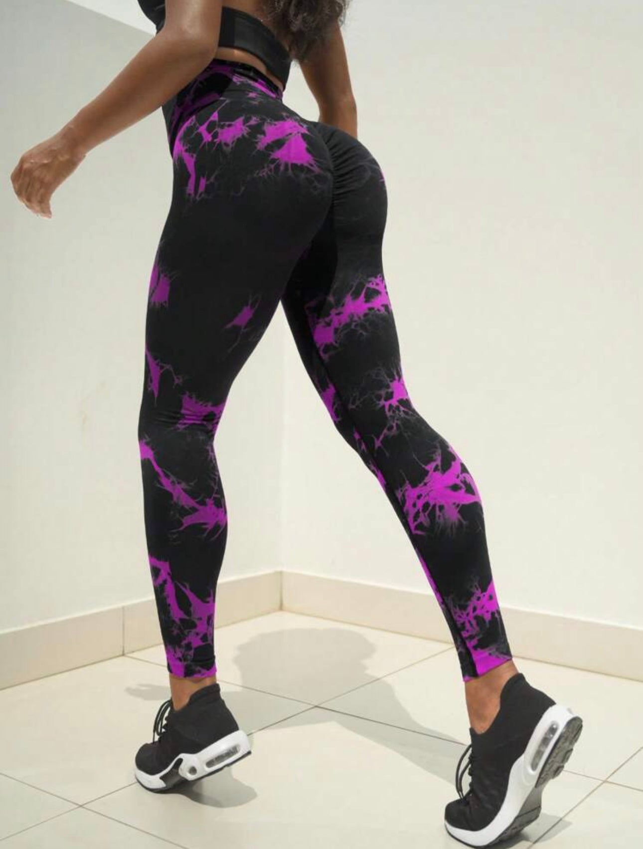 Leggings deportivo importado control de abdomen y push up