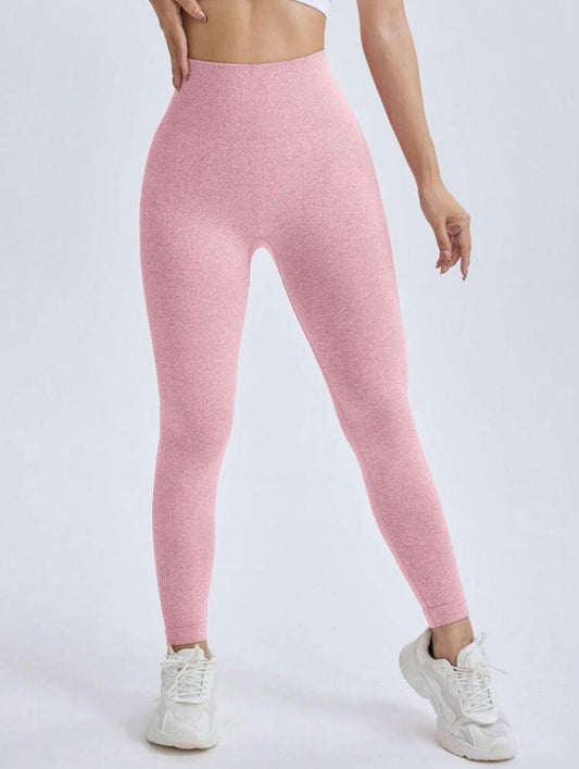 Leggings deportivos unicolor control de abdomen y push up